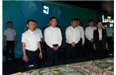 淄博市委书记马晓磊一行莅临菠菜担保网集团旅行调研